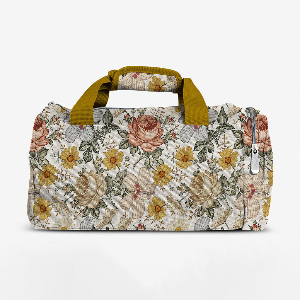 Hibiscus Cream Fabric