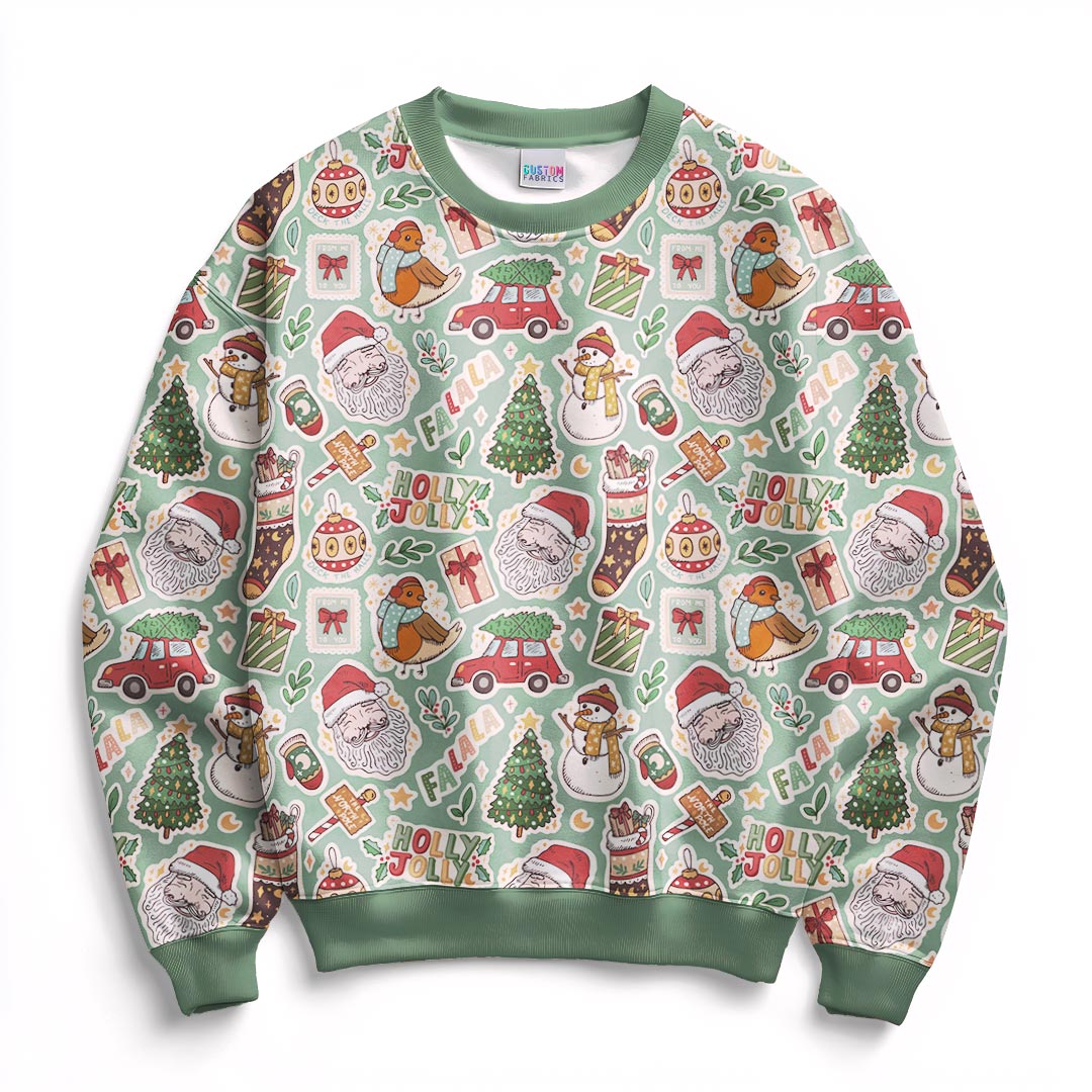 Holly Jolly Fabric
