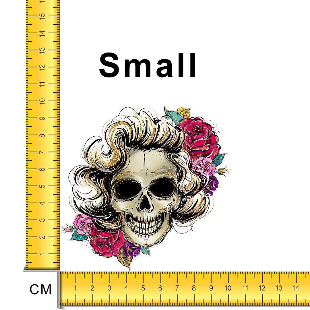 Hollywood Skulls Marilyn Iron on fabric heat transfer DTF-40