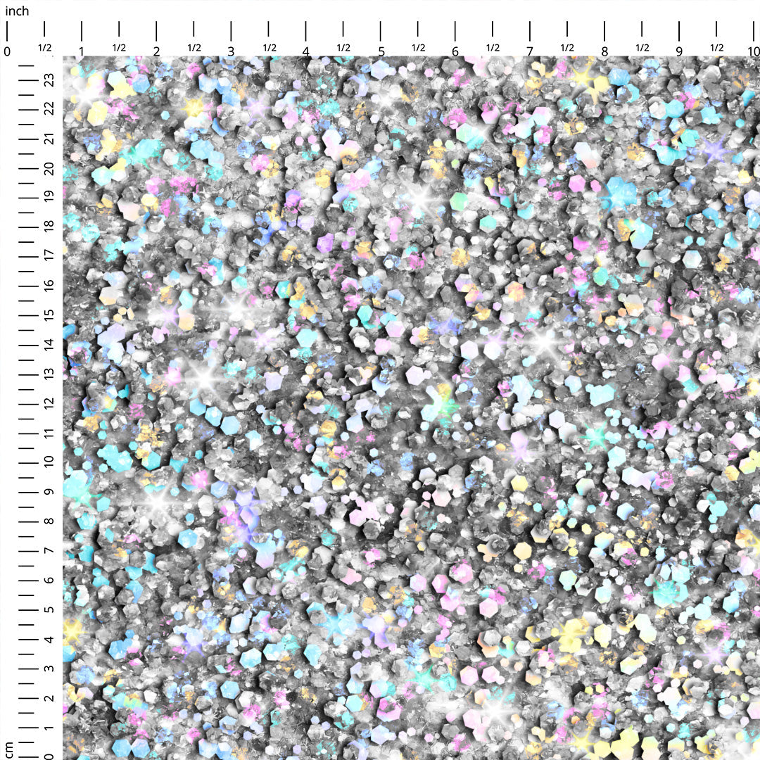 Holo Glitter Fabric