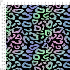 Holo Mist Leopard Fabric