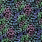 Holo Mist Leopard Fabric
