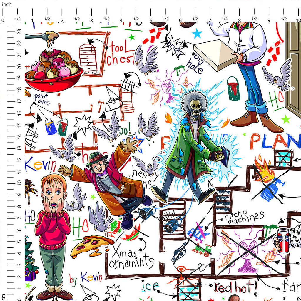 Home Alone Fabric