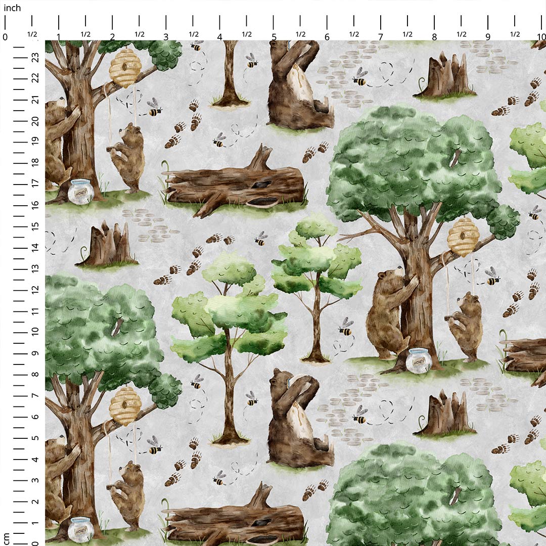 Honey Hunting Fabric