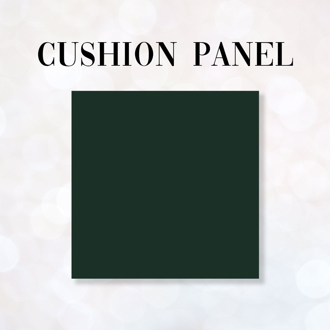 CUSHION CO-ORD Horse Green Fabric Panel