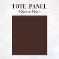TOTE CO-ORD Hot Choc Gingerbread TP-110 Fabric Bag Panel