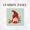 CUSHION Fabric Panel Hot Choc Gnome