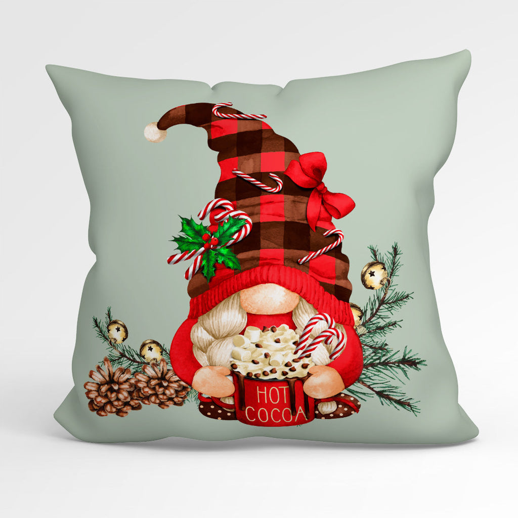 CUSHION Fabric Panel Hot Choc Gnome