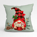 CUSHION Fabric Panel Hot Choc Gnome