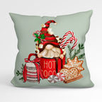CUSHION Fabric Panel Christmas Treat Gnome CP-1221