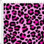 Hot Pink Leopard Fabric