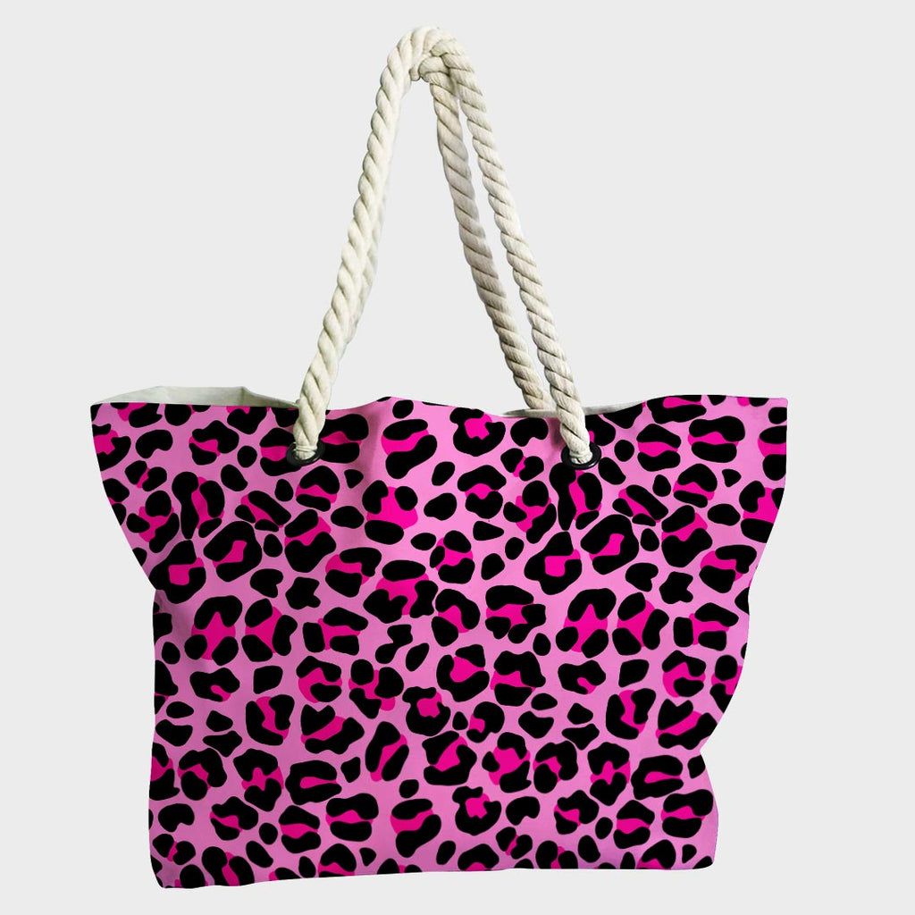 Hot Pink Leopard Fabric
