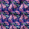 Hummingbird Navy Fabric