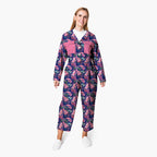 Hummingbird Navy Fabric