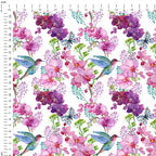Hummingbirds Light Fabric