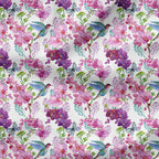 Hummingbirds Light Fabric