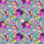 Hummingbirds Fabric