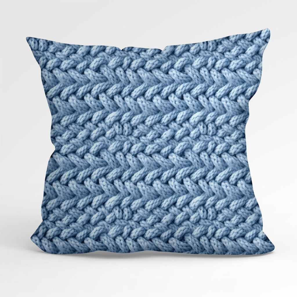 Ice Blue Knit Fabric