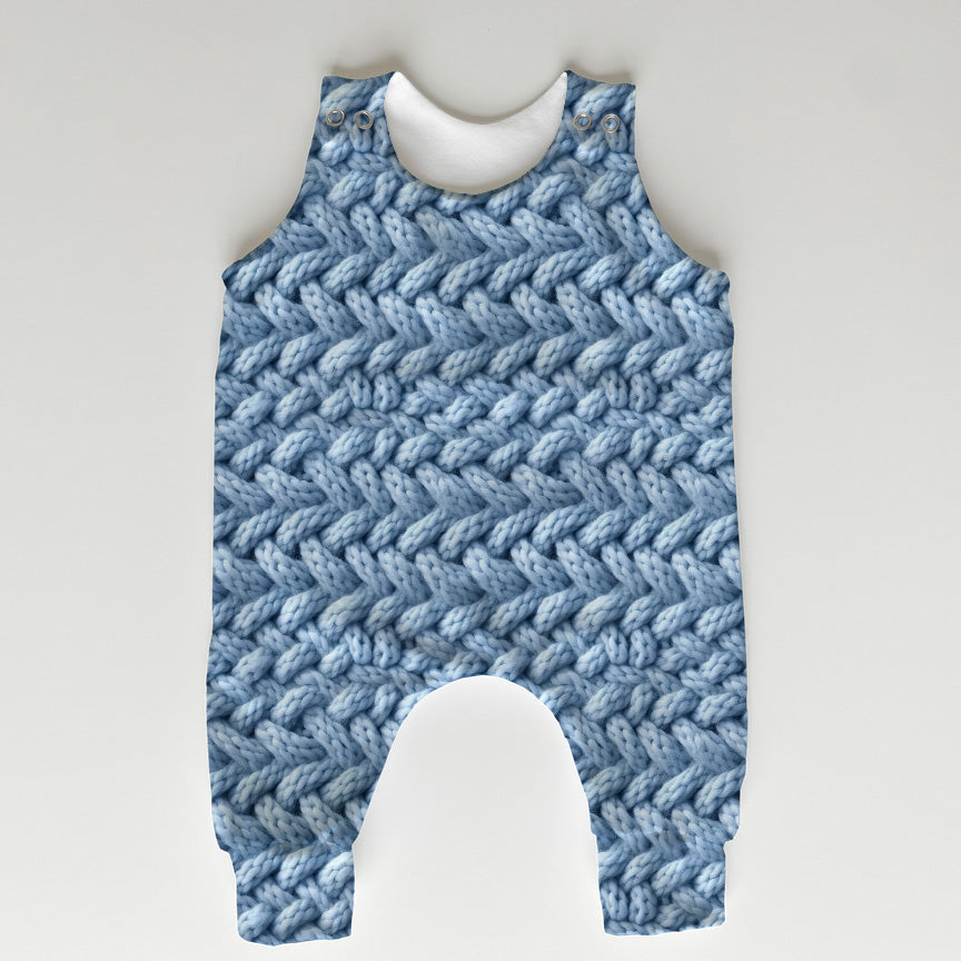 Ice Blue Knit Fabric