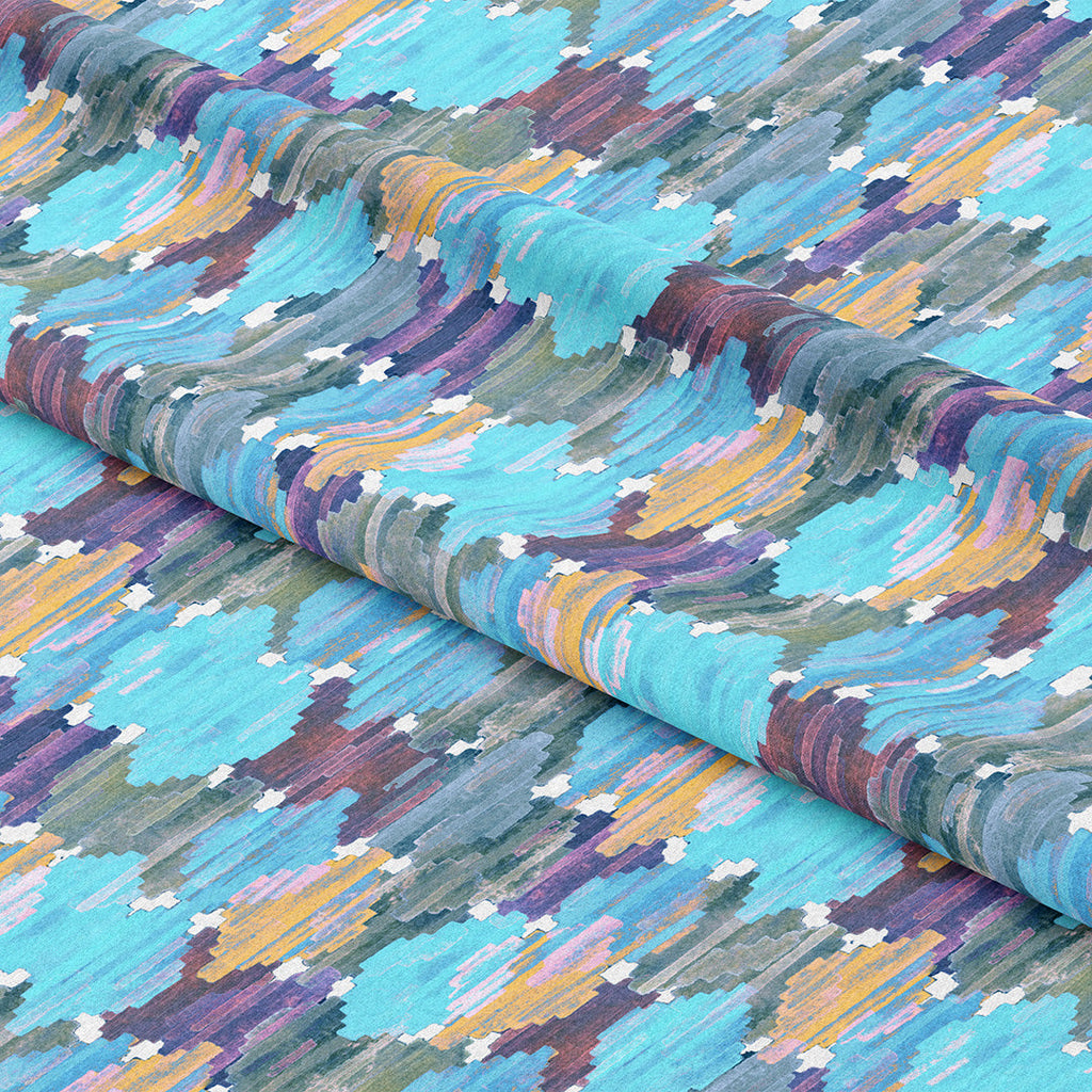 Iris Ikat Fabric