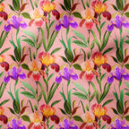 Gardens Of Eden Iris Pink Fabric