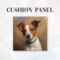 CUSHION Fabric Panel Jack Russell Dog