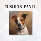CUSHION Fabric Panel Jack Russell Dog