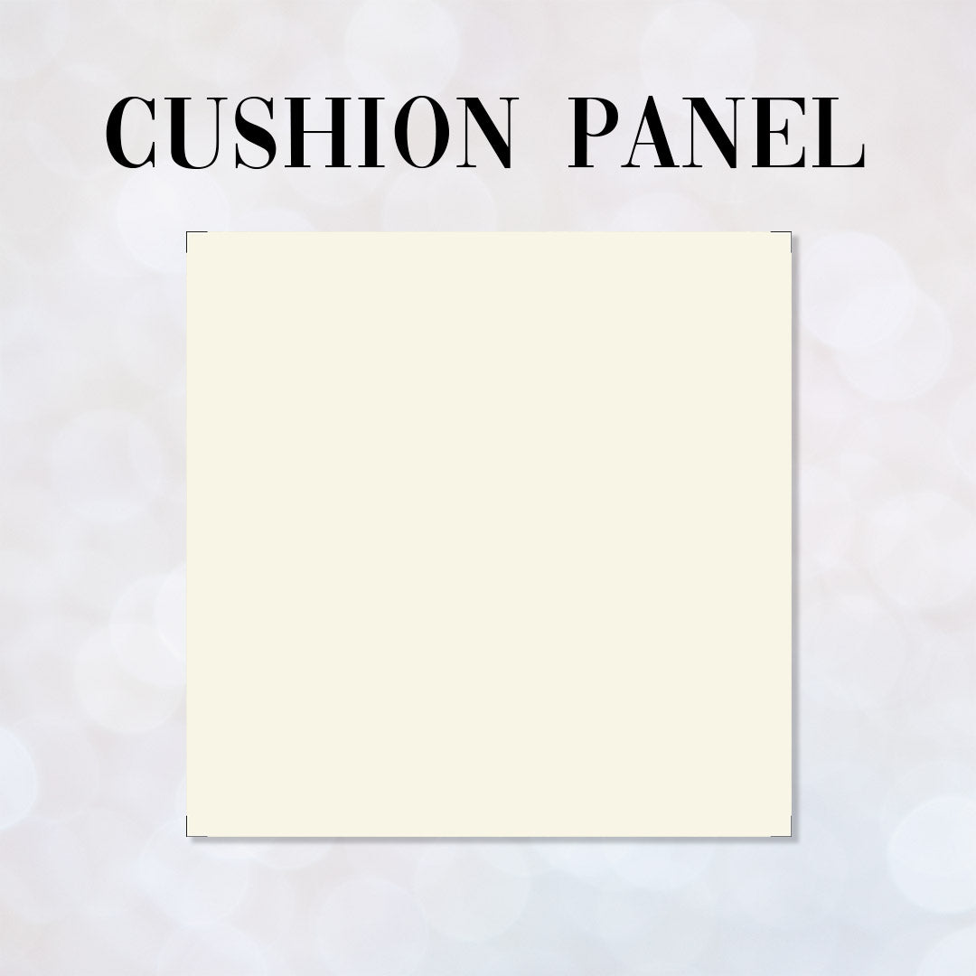 CUSHION CO-ORD Jacobean Floral Cream Fabric Panel CP-637