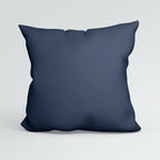 CUSHION CO-ORD Jacobean Floral Navy Fabric Panel CP-639