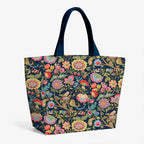 Jacobean Floral Navy Fabric