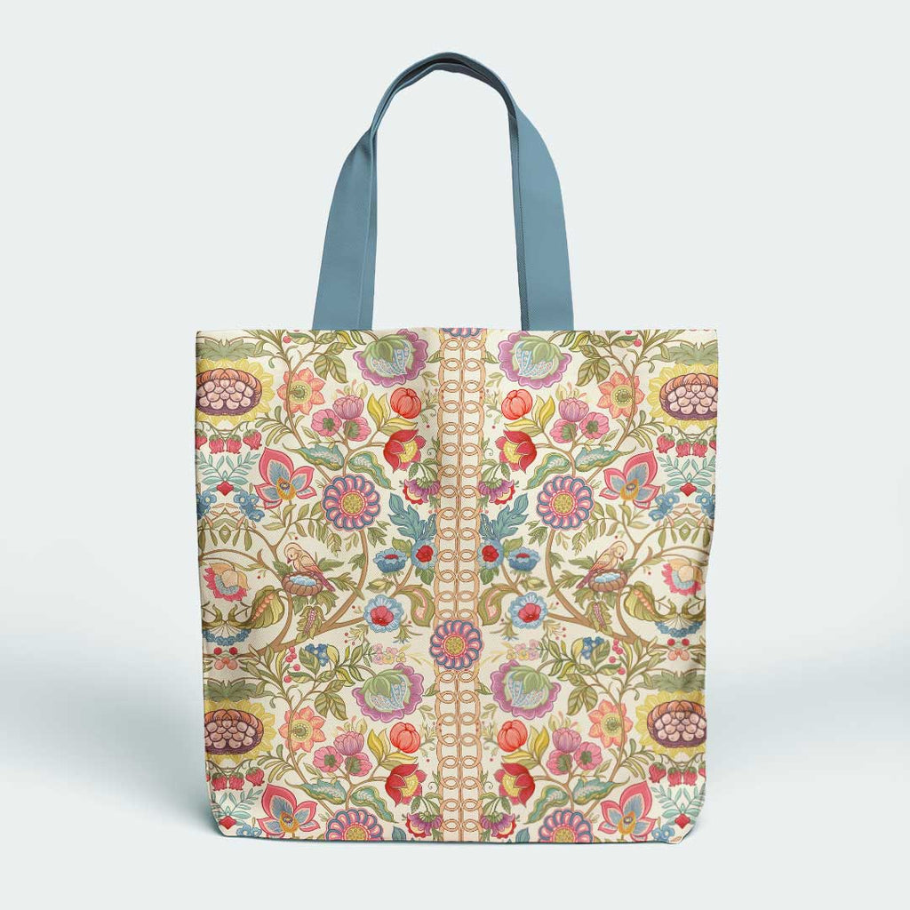 Jacobean Garden Cream Fabric