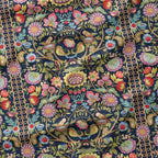 Jacobean Garden Navy Fabric