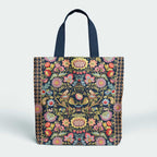 Jacobean Garden Navy Fabric