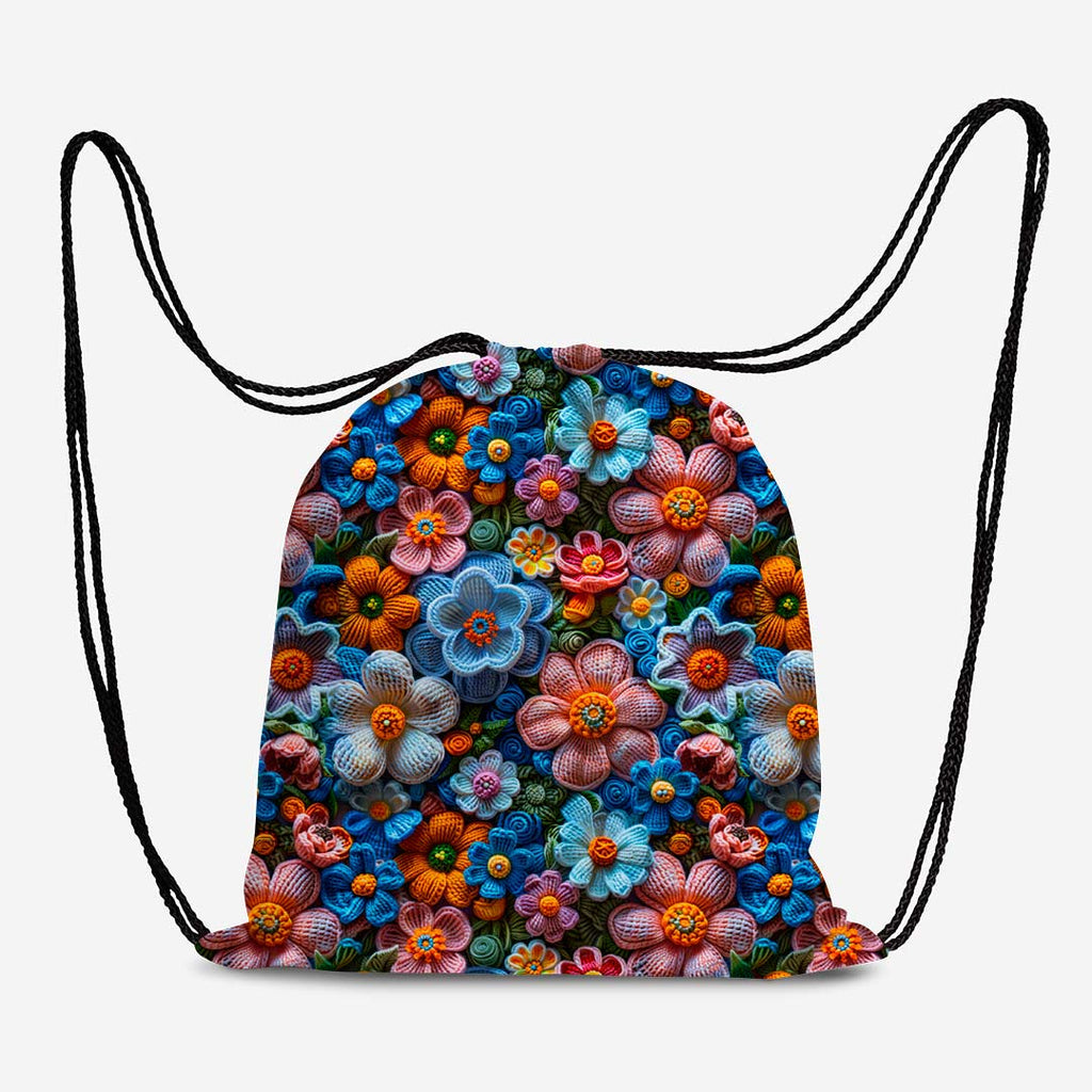 Janice Crochet Flowers Fabric