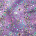 Mermaids Jellyfish Lilac Fabric