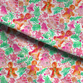 Jolly Gingerbread Man Fabric