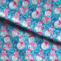 Jolly Snowman Fabric