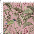 Jungle Elegance Pink Fabric