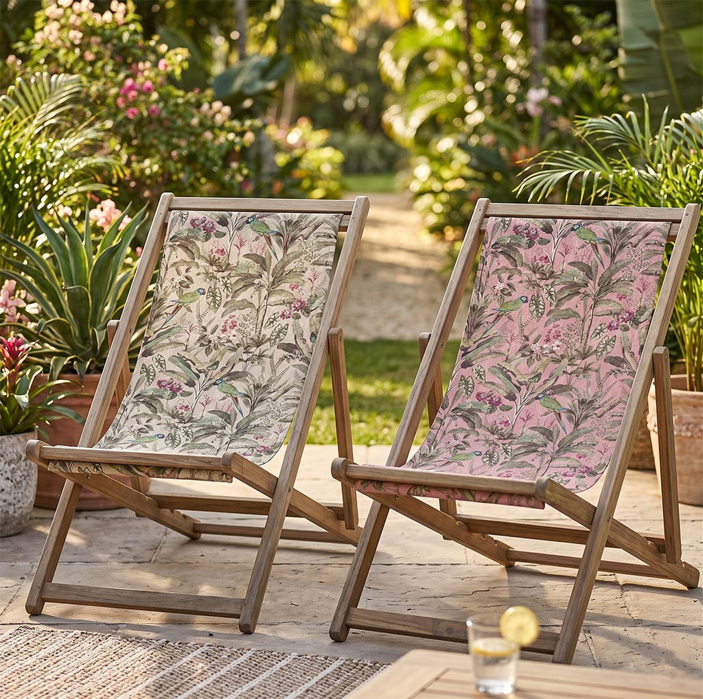 Jungle Elegance Pink Fabric
