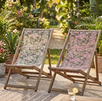 Jungle Elegance Beige Fabric