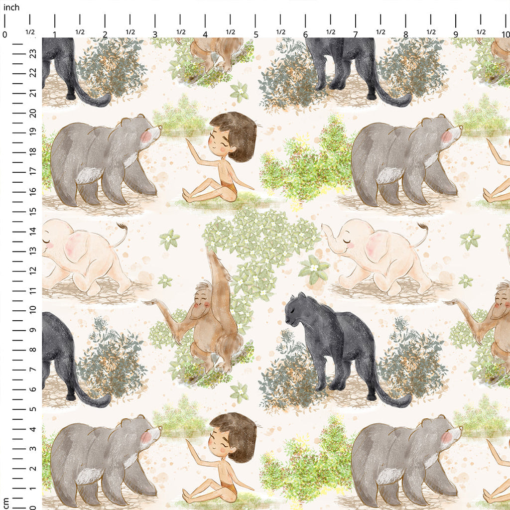 Jungle Friends Fabric
