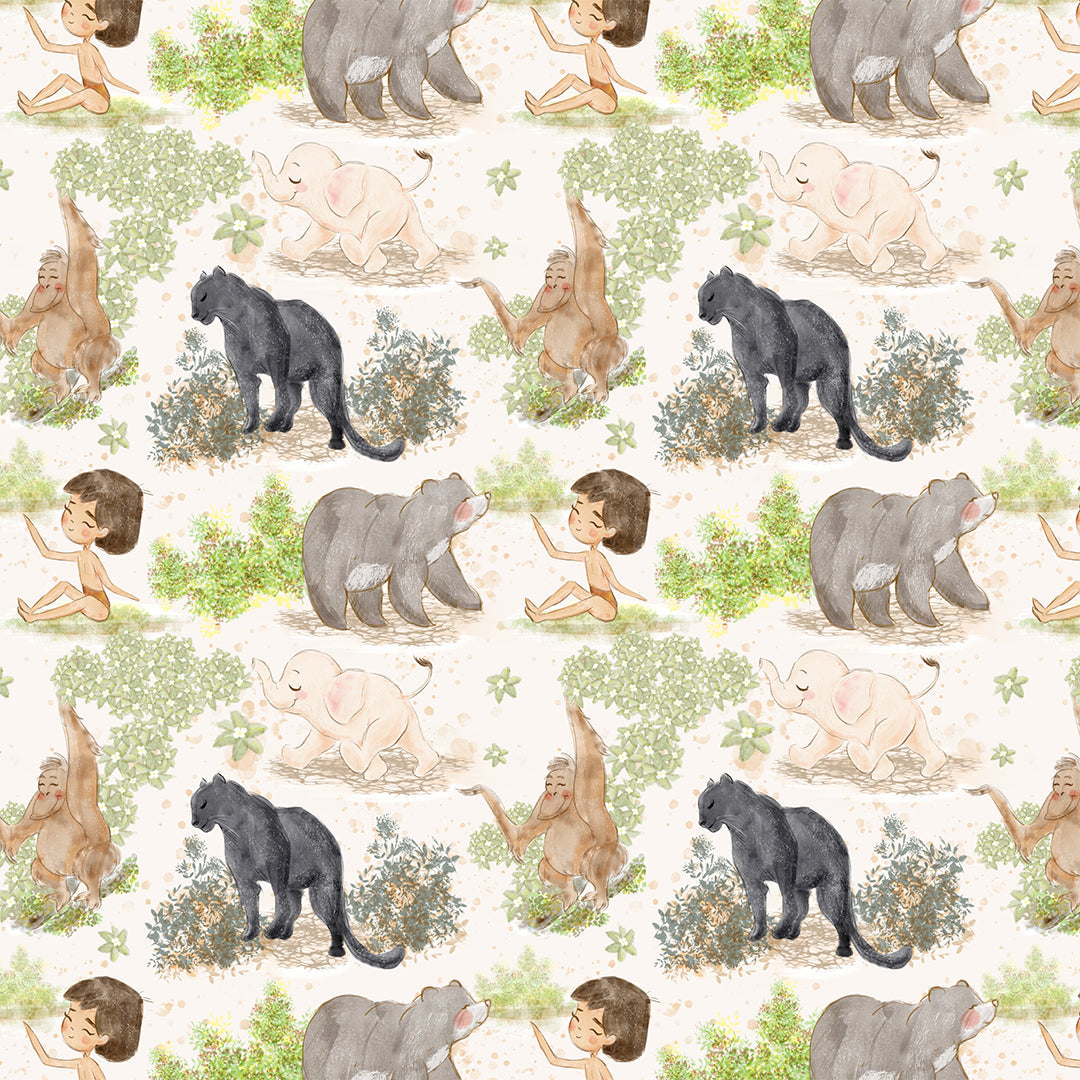 Jungle Friends Fabric