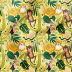 Jungle Life Lemon Fabric