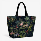 Jungle Navy Fabric