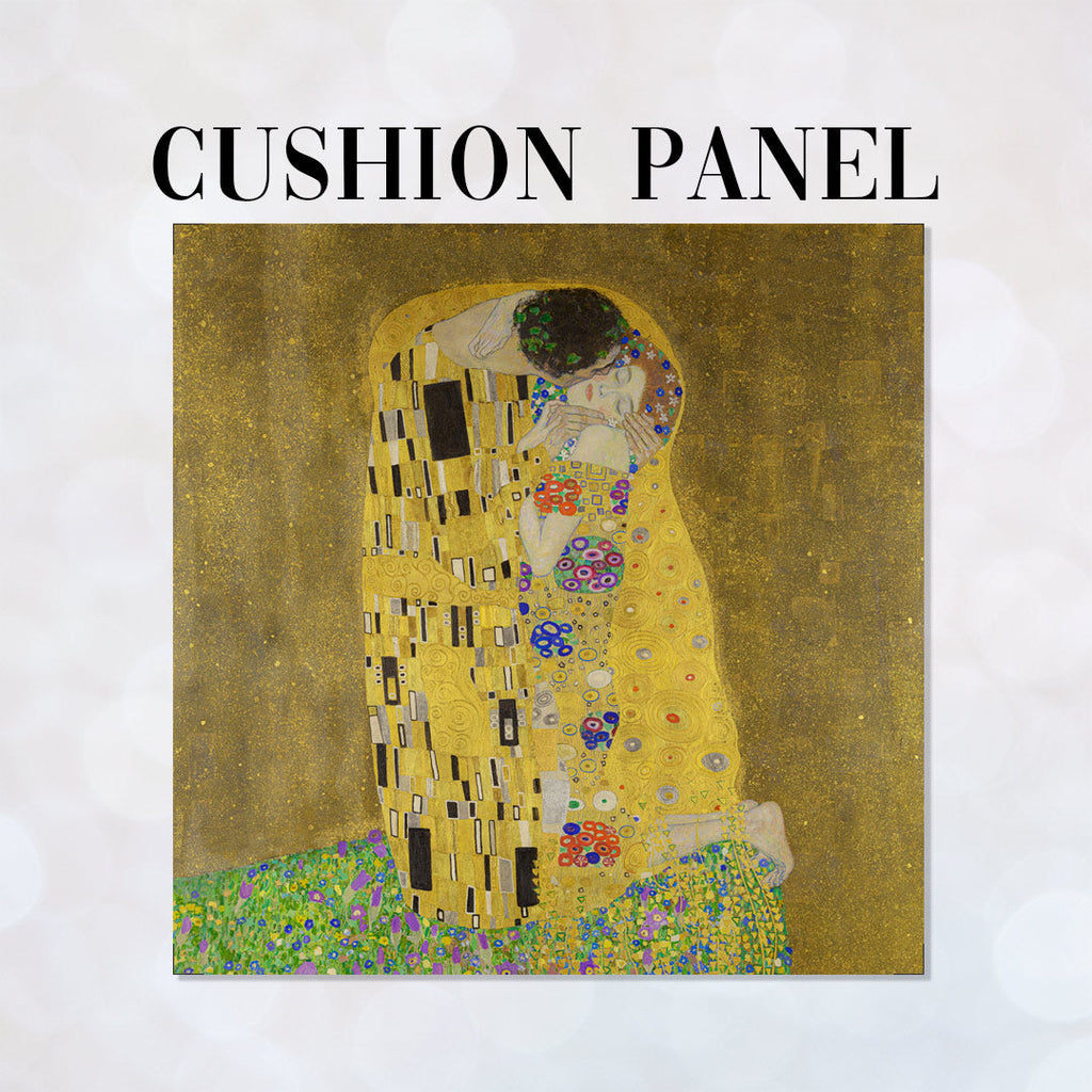 CUSHION Fabric Panel Gustav Klimt The Kiss