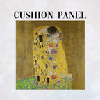 CUSHION Fabric Panel Gustav Klimt The Kiss