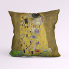 CUSHION Fabric Panel Gustav Klimt The Kiss