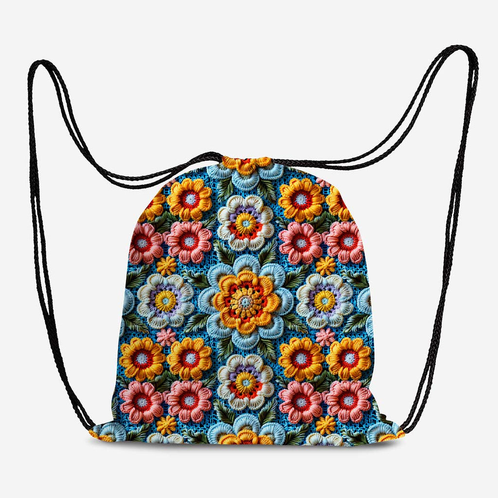 Kayleigh Crochet Flowers Fabric