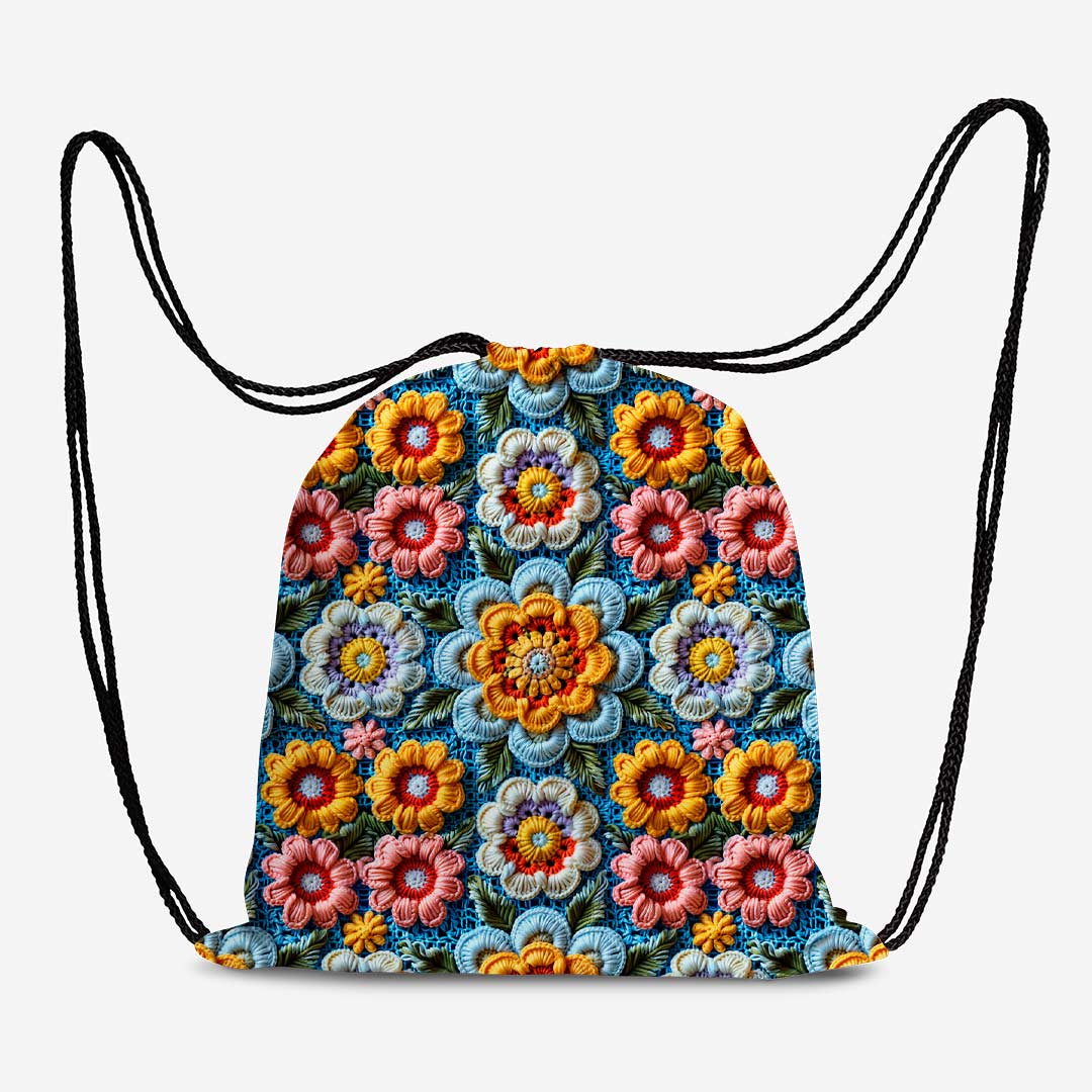 Kayleigh Crochet Flowers Fabric