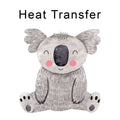 Koala Iron on fabric heat transfer DTF-74